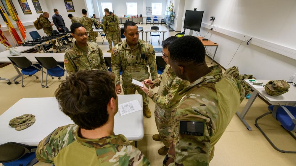 USANEC BE STX with Belgian Para-Commandos