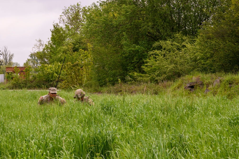 USANEC BE STX with Belgian Para-Commandos