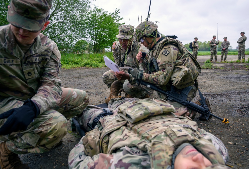 USANEC BE STX with Belgian Para-Commandos