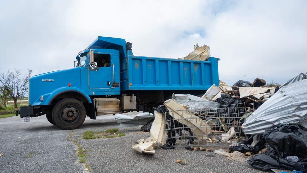 Team Andersen conducts recovery operations after Typhoon Mawar