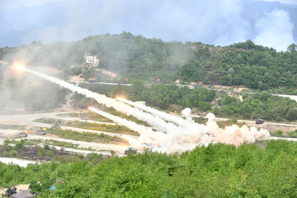 Combined Joint Live-Fire Exercise - ROK/US Alliance 70th Anniversary