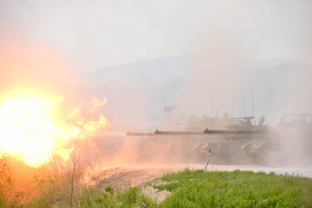 Combined Joint Live-Fire Exercise - ROK/US Alliance 70th Anniversary