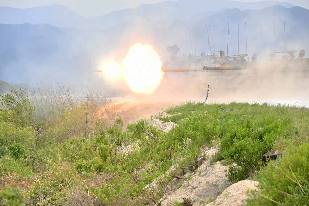 Combined Joint Live-Fire Exercise - ROK/US Alliance 70th Anniversary