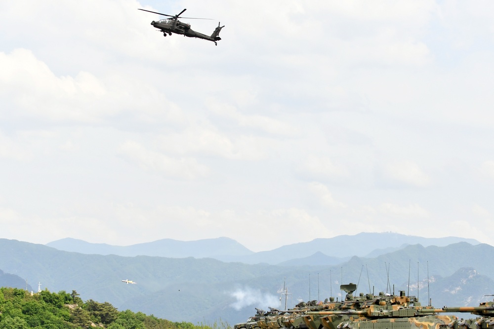 Combined Joint Live-Fire Exercise - ROK/US Alliance 70th Anniversary