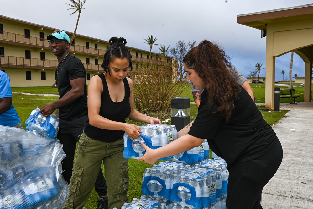 Team Andersen conducts recovery operations after Typhoon Mawar