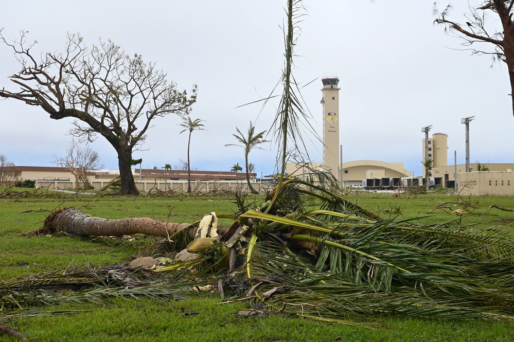 Team Andersen conducts recovery operations after Typhoon Mawar