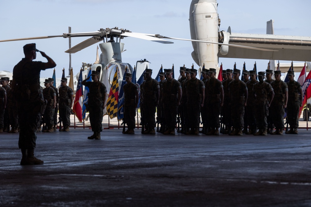 MAG-36 Change of Command