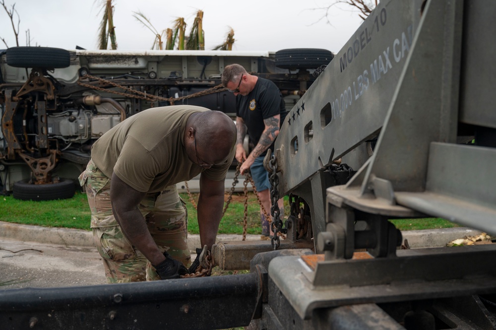 Team Andersen conducts recovery operations after Typhoon Mawar