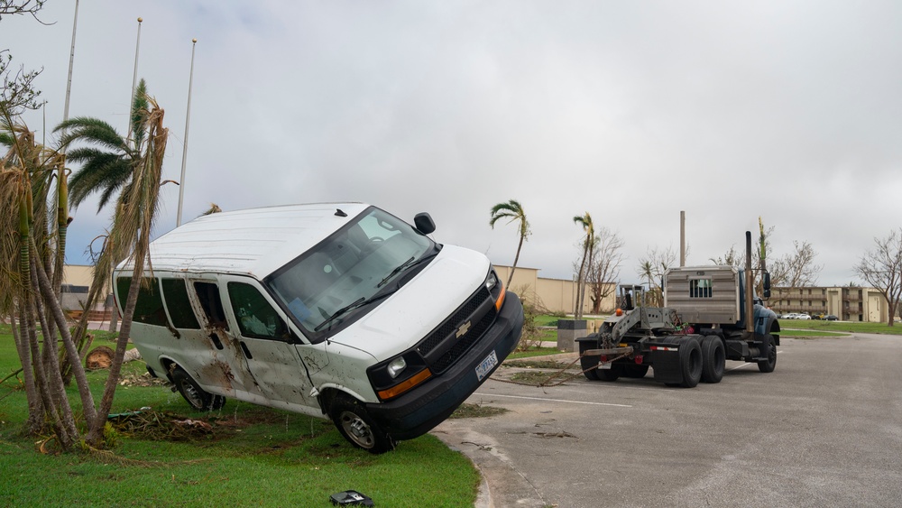 Team Andersen conducts recovery operations after Typhoon Mawar