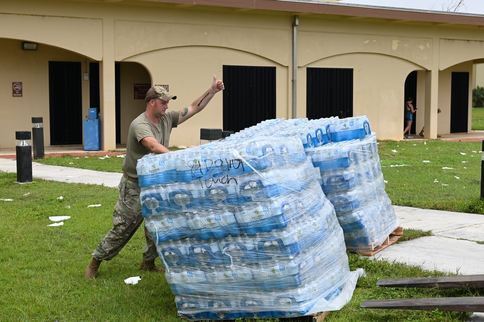 Team Andersen conducts recovery operations after Typhoon Mawar