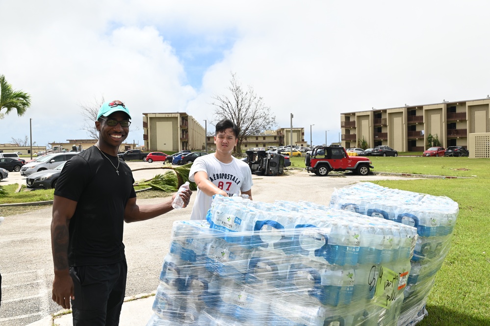 Team Andersen conducts recovery operations after Typhoon Mawar