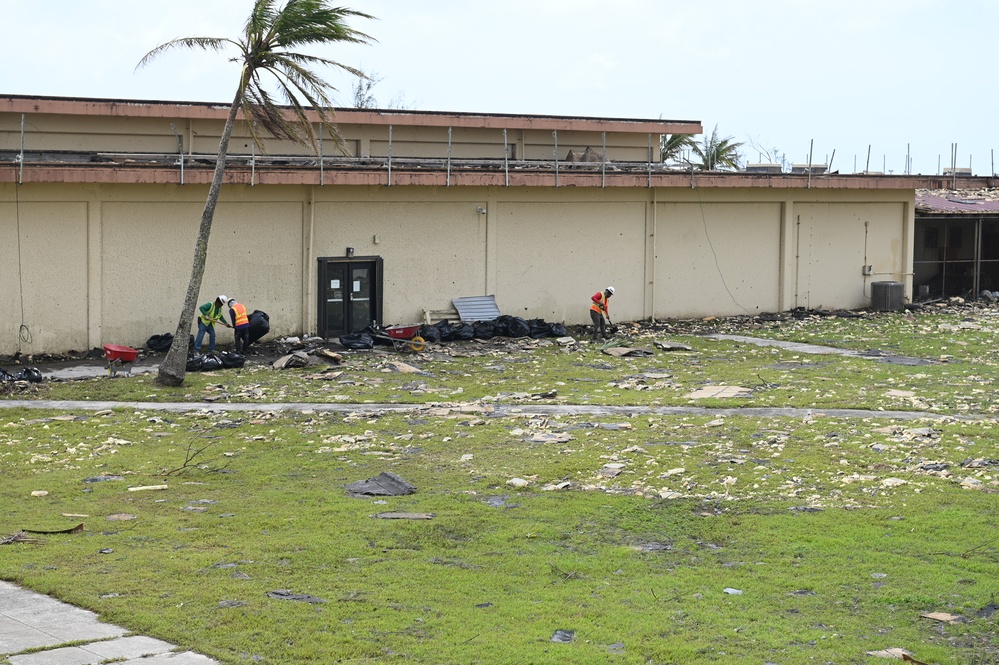 Team Andersen conducts recovery operations after Typhoon Mawar