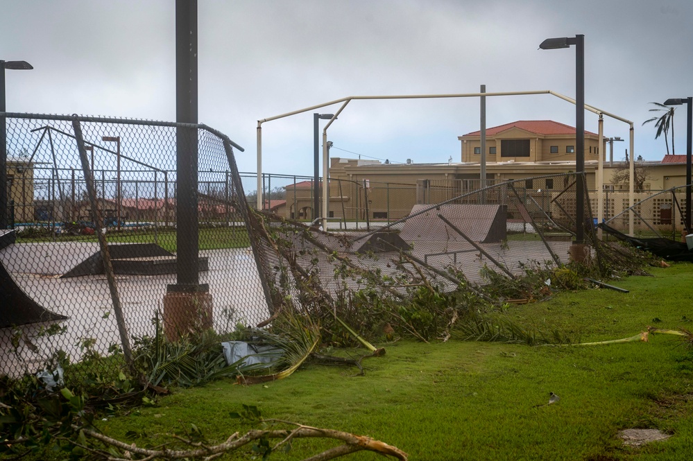 Team Andersen conducts recovery operations after Typhoon Mawar