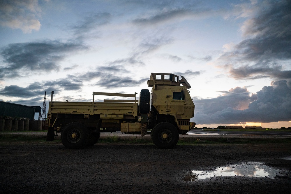 Dismounted Patrol in Manda Bay