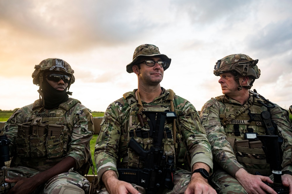 Dismounted Patrol in Manda Bay