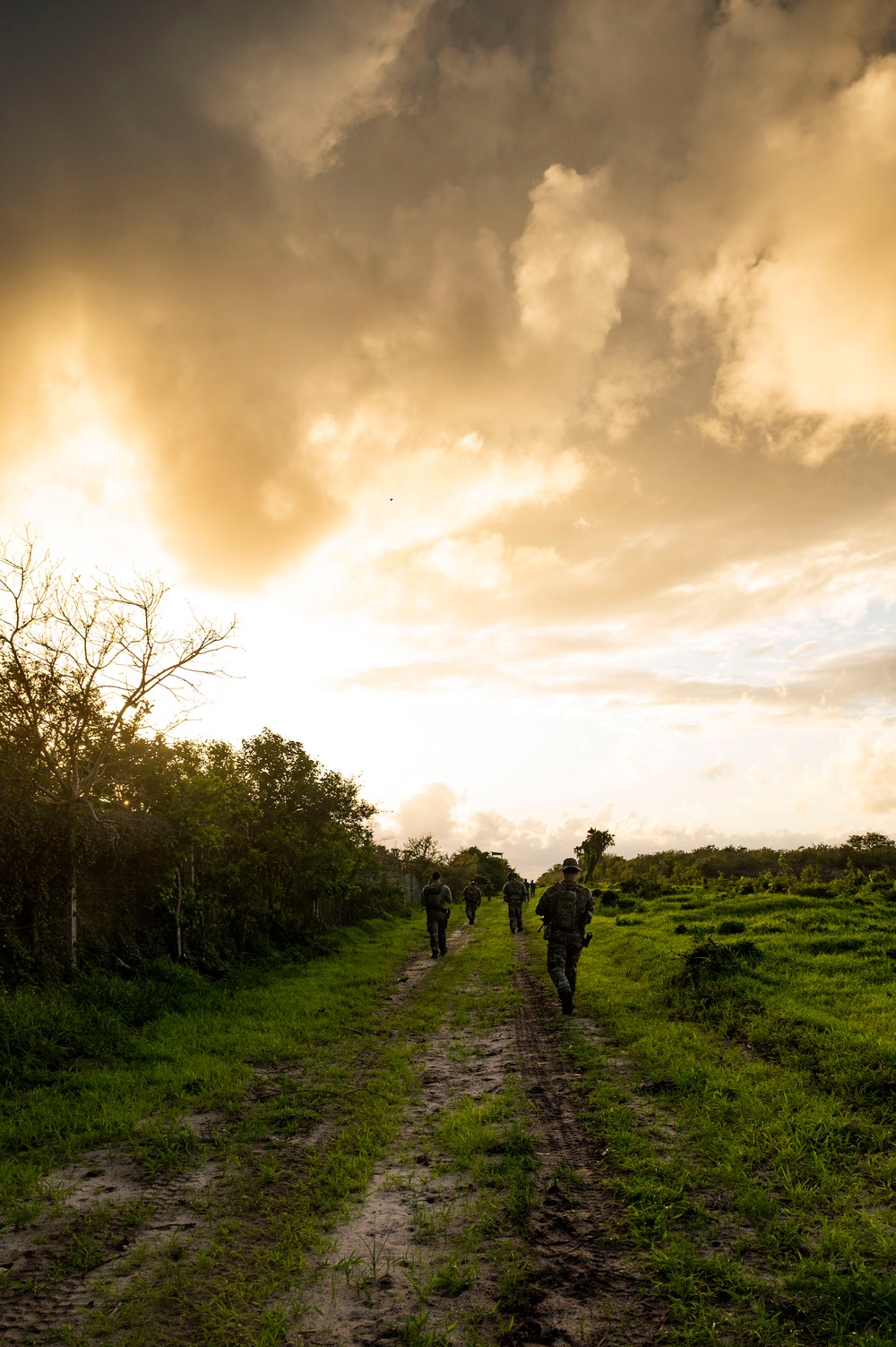 Dismounted Patrol in Manda Bay