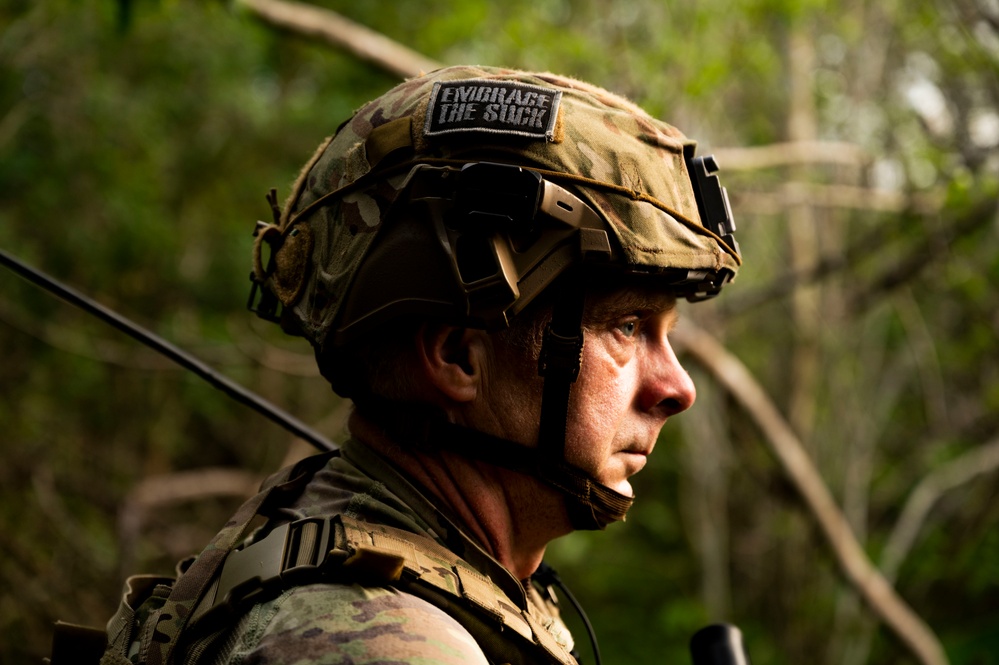 Dismounted Patrol in Manda Bay