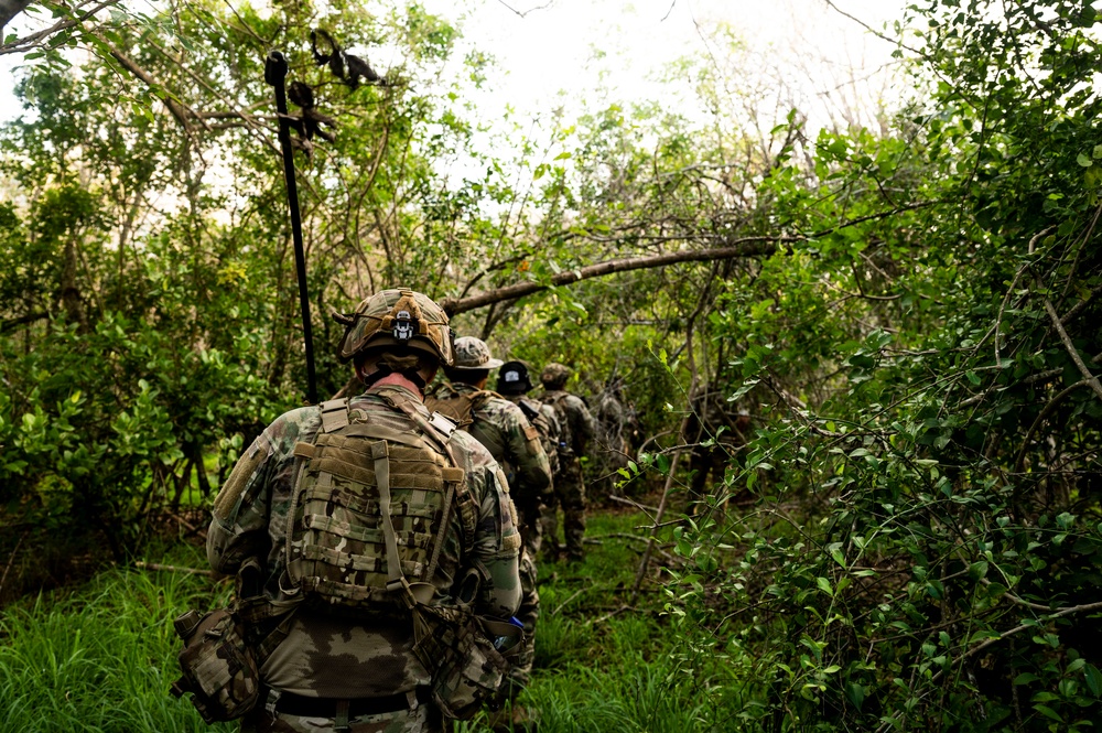 Dismounted Patrol in Manda Bay