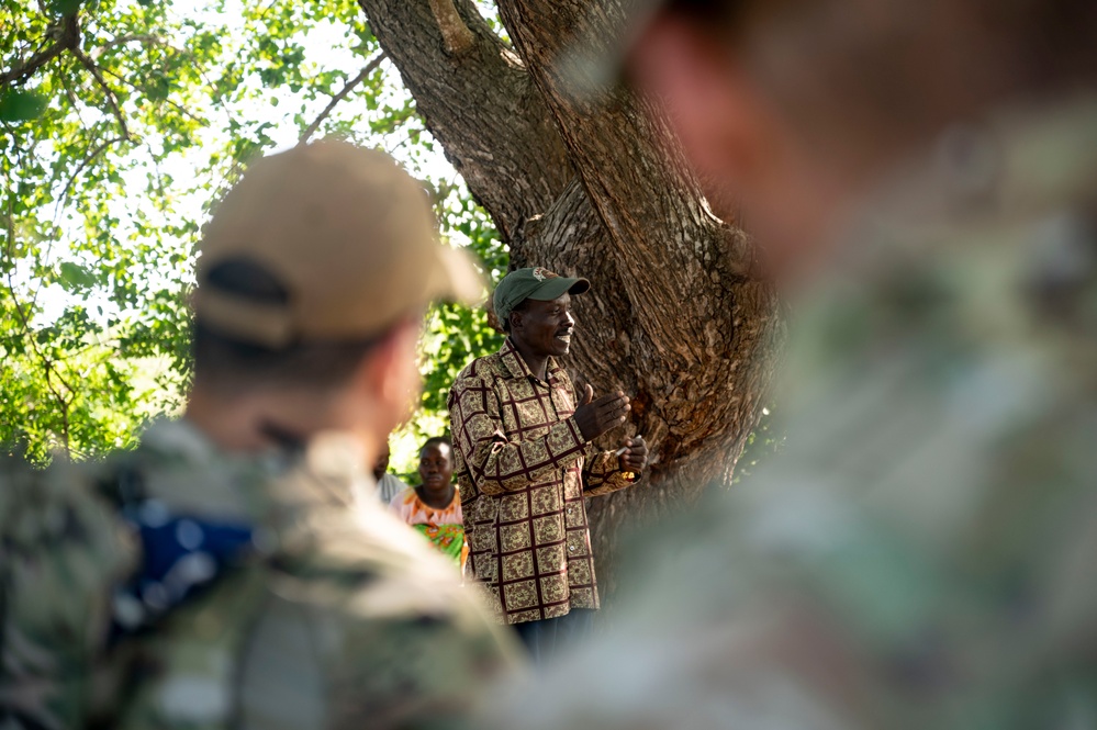 U.S. Army patrol to Magogoni Village