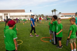 Go Be Great: Elementary Students have Fun on the Field