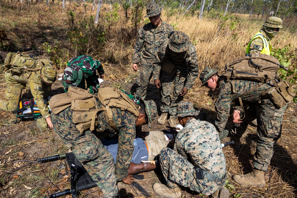 Crocodile Response 23: MRF-D conducts trilateral exercise with Australia and Indonesia