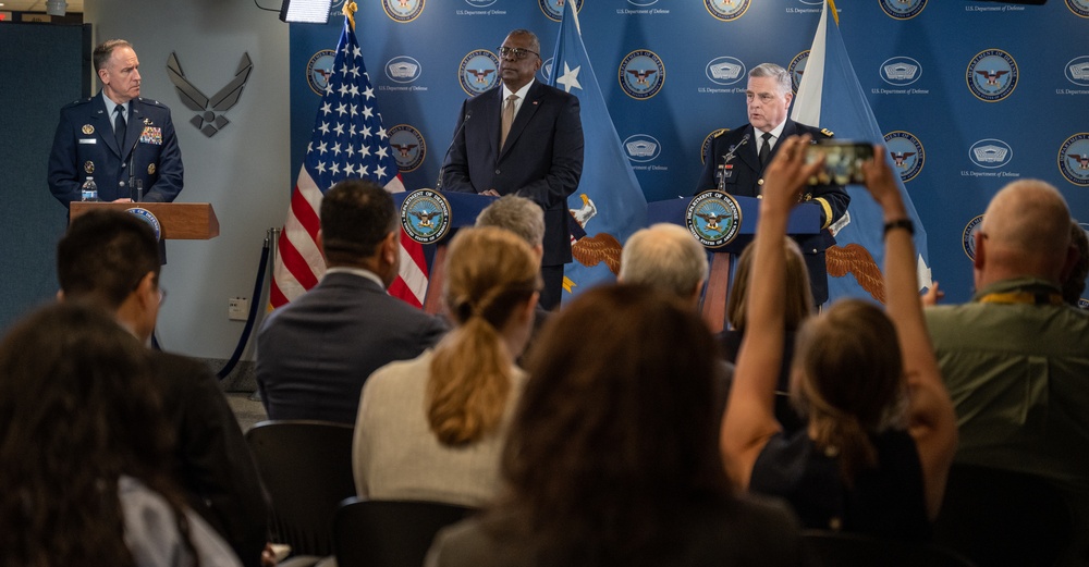 Secretary Austin, CJCS Milley conduct Joint Press Conference