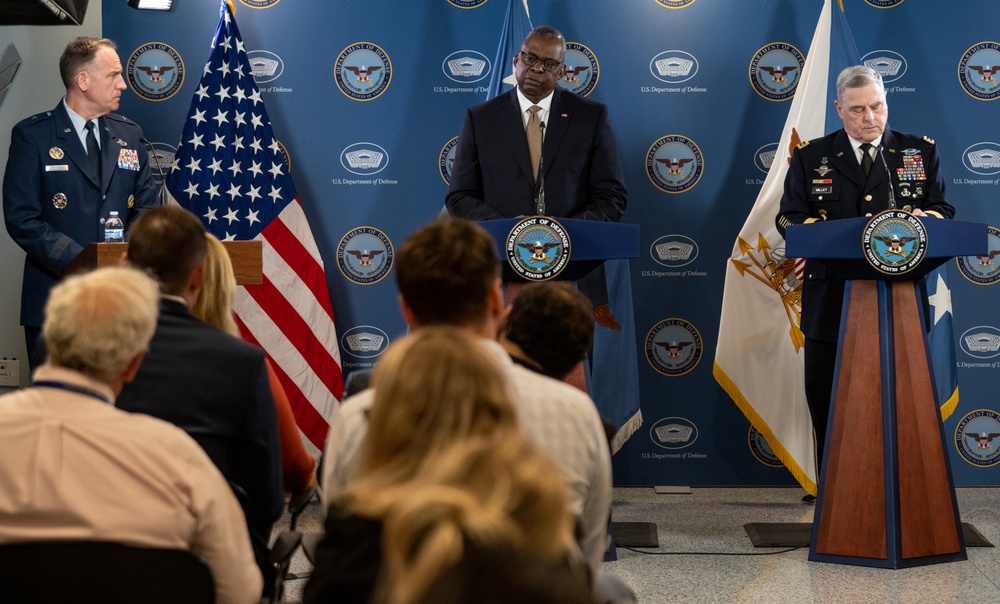 Secretary Austin, CJCS Milley conduct Joint Press Conference