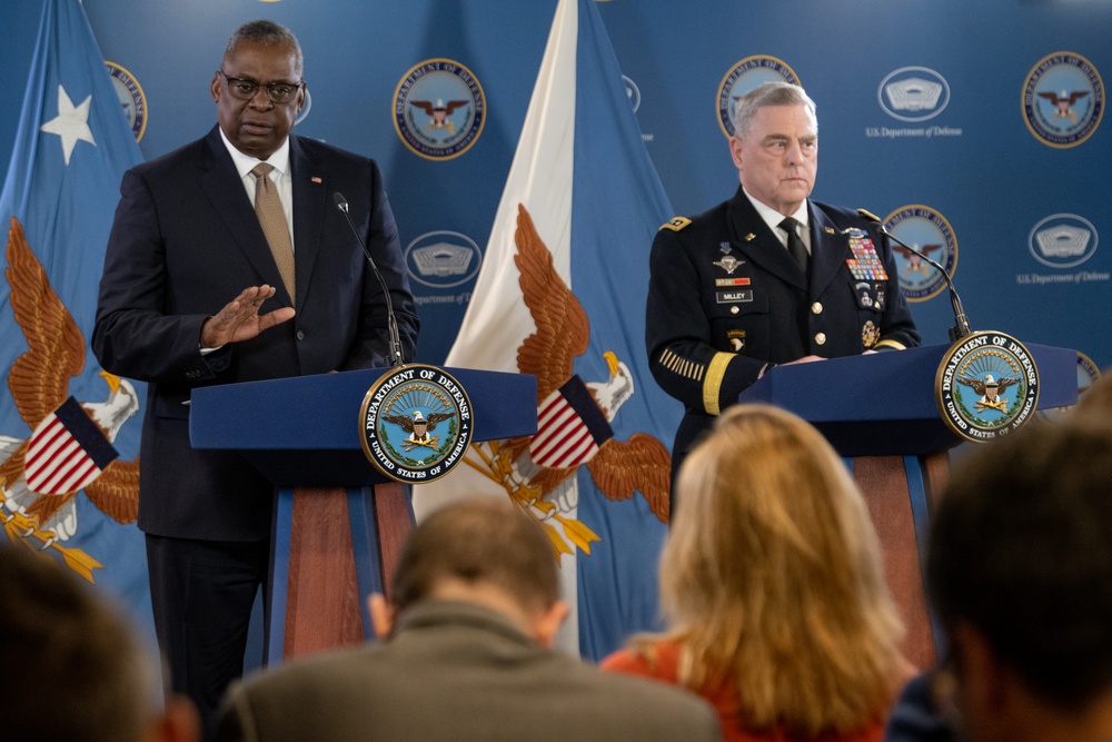 Secretary Austin, CJCS Milley conduct Joint Press Conference