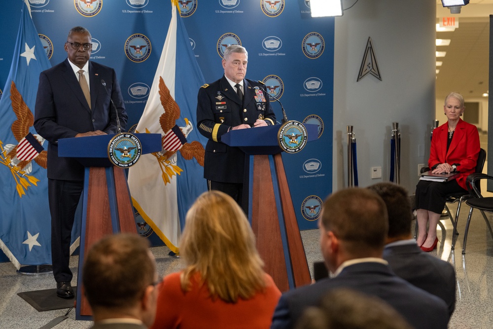 Secretary Austin, CJCS Milley conduct Joint Press Conference