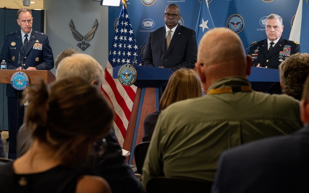 Secretary Austin, CJCS Milley conduct Joint Press Conference