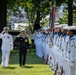 CNO Hosts Singapore’s Chief of Defense at Washington Navy Yard