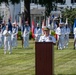 CNO Hosts Singapore’s Chief of Defense at Washington Navy Yard