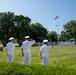 CNO Hosts Singapore’s Chief of Defense at Washington Navy Yard