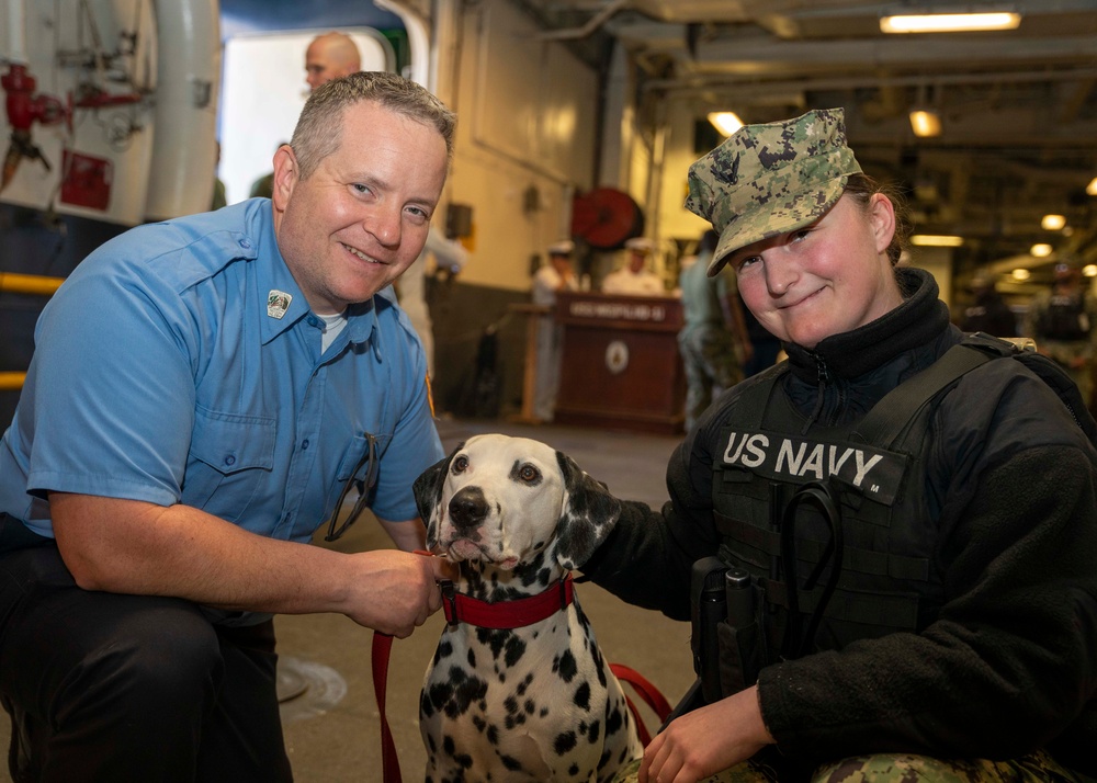 Fleet Week New York 2023 Meet Tank the Dalmation