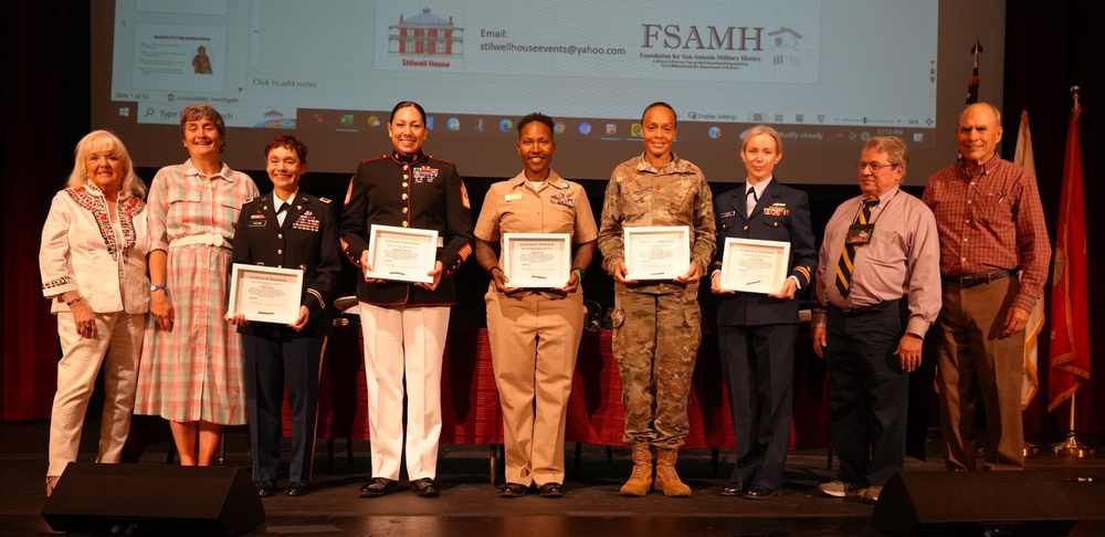 Navy Talent Acquisition Group San Antonio’s Commanding Officer Participates in Military Women of Distinction Panel