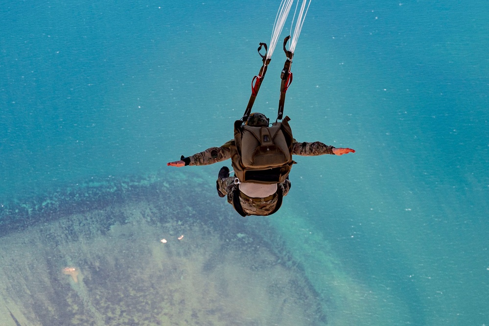 81st ERQS conduct static line jump training
