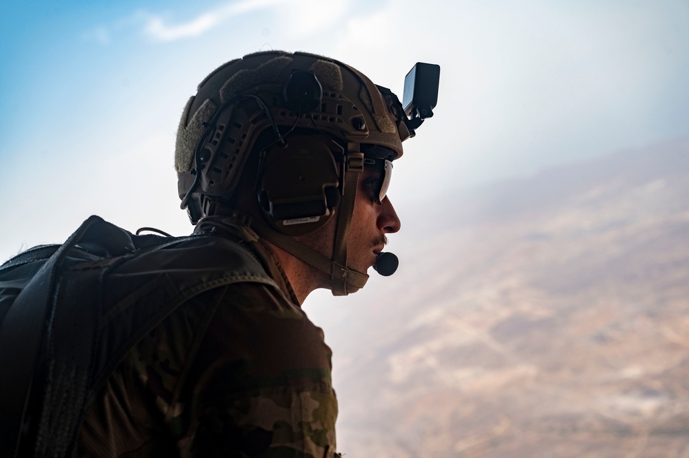 81st ERQS conduct static line jump training