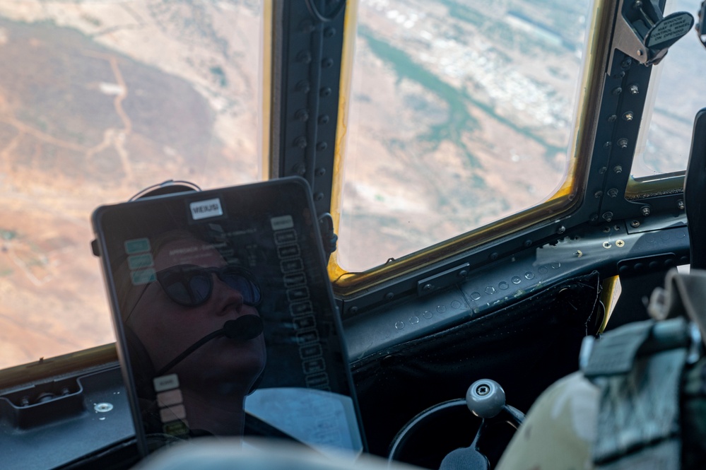 81st ERQS conduct static line jump training