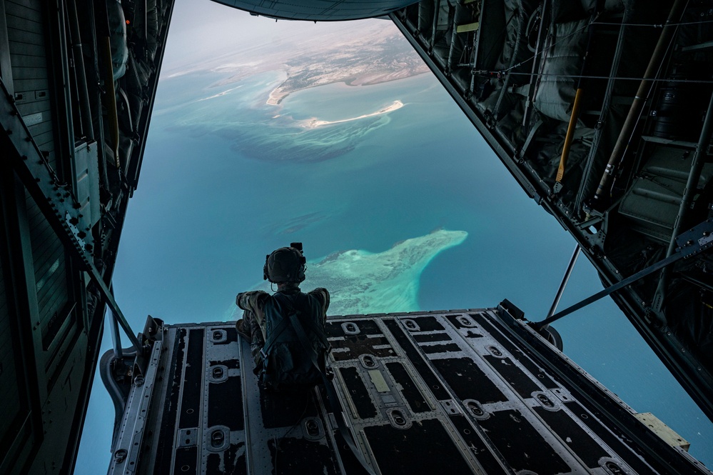 81st ERQS conduct static line jump training
