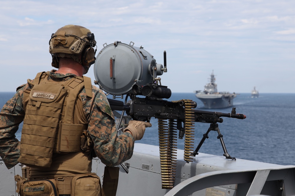 Elements of the 26th MEU conduct Strait Transit