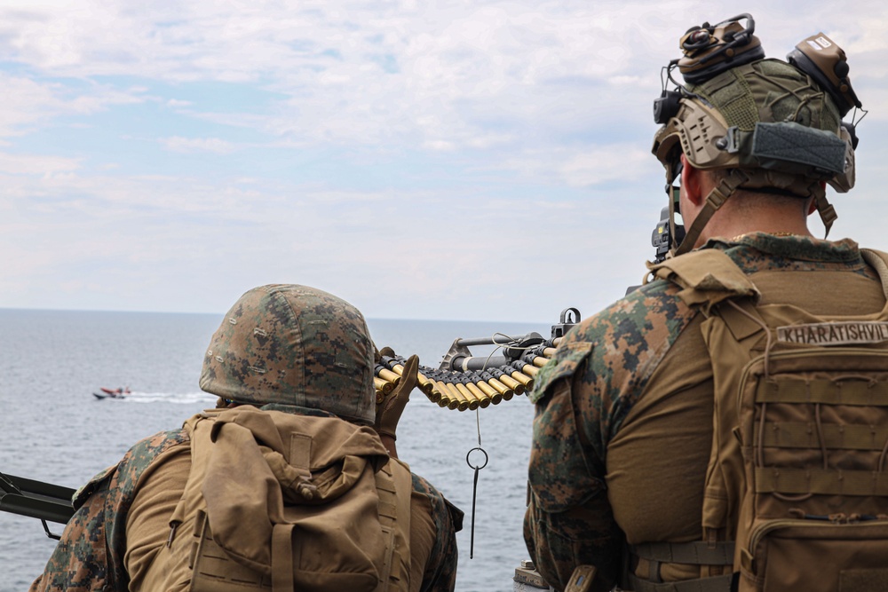 Elements of the 26th MEU conduct Strait Transit