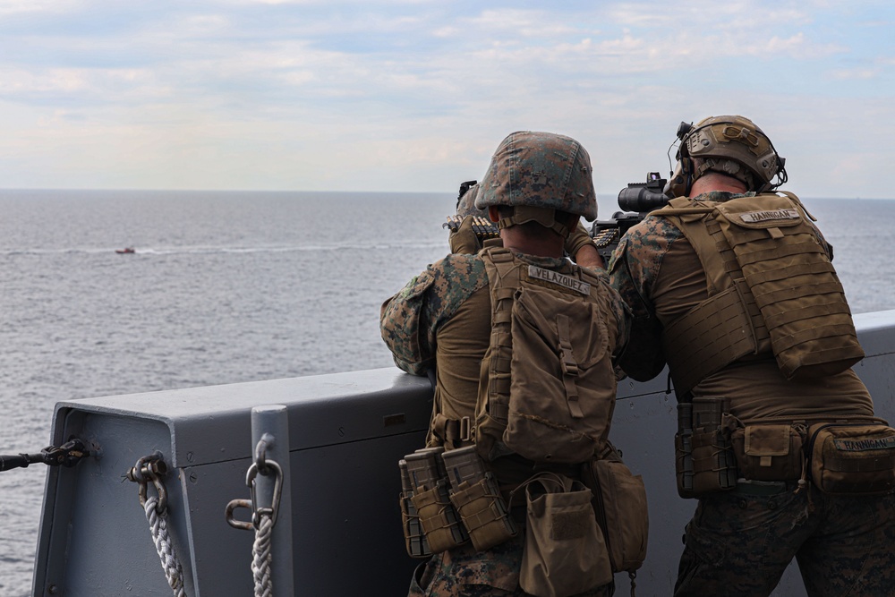 Elements of the 26th MEU conduct Strait Transit