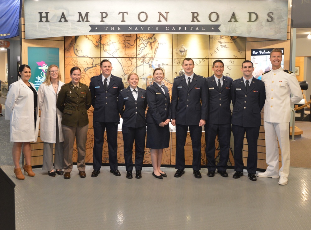 EVMS Group Photos at the Hampton Roads Naval Museum