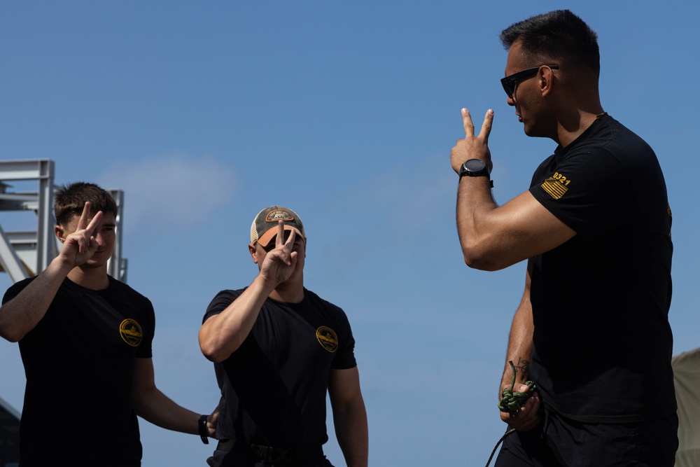 Caribbean Coastal Warrior: Dive Dry Runs