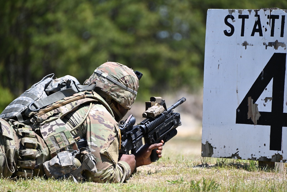 FORT DIX-RANGE 09 1st Battalion, 175th Infantry M320 Qualification. May 25th, 2023