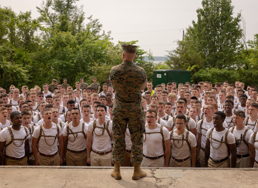 DVIDS Images Marine Officer Candidates with Officer Candidate