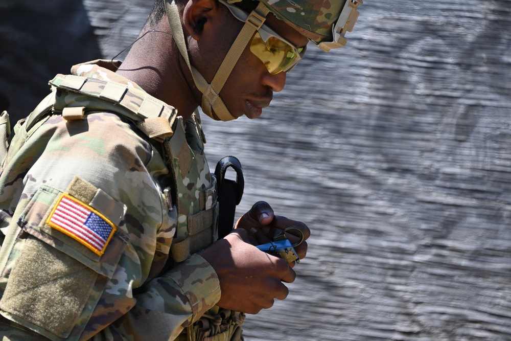 FORT DIX-RANGE 03A 1st Battalion, 175th Infantry hand grenade practice. May 25th, 2023