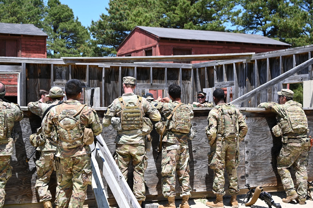 FORT DIX-RANGE 12 1st Battalion, 175th Infantry conduct MOUT/FIBUA training. May 25th, 2023