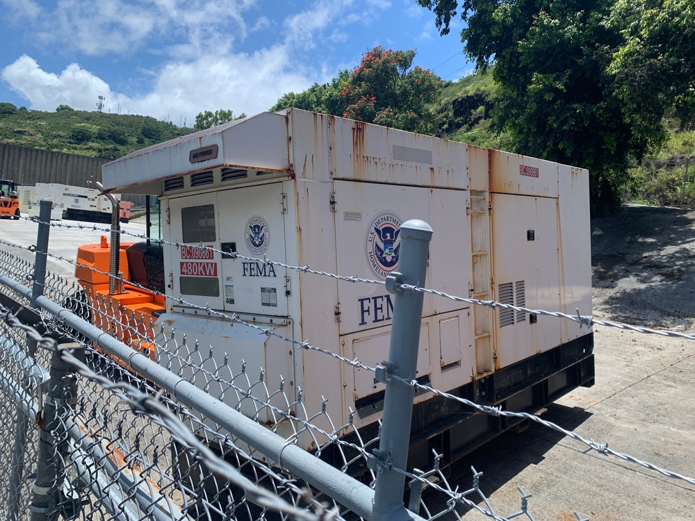 FEMA Staff Prepare Generators