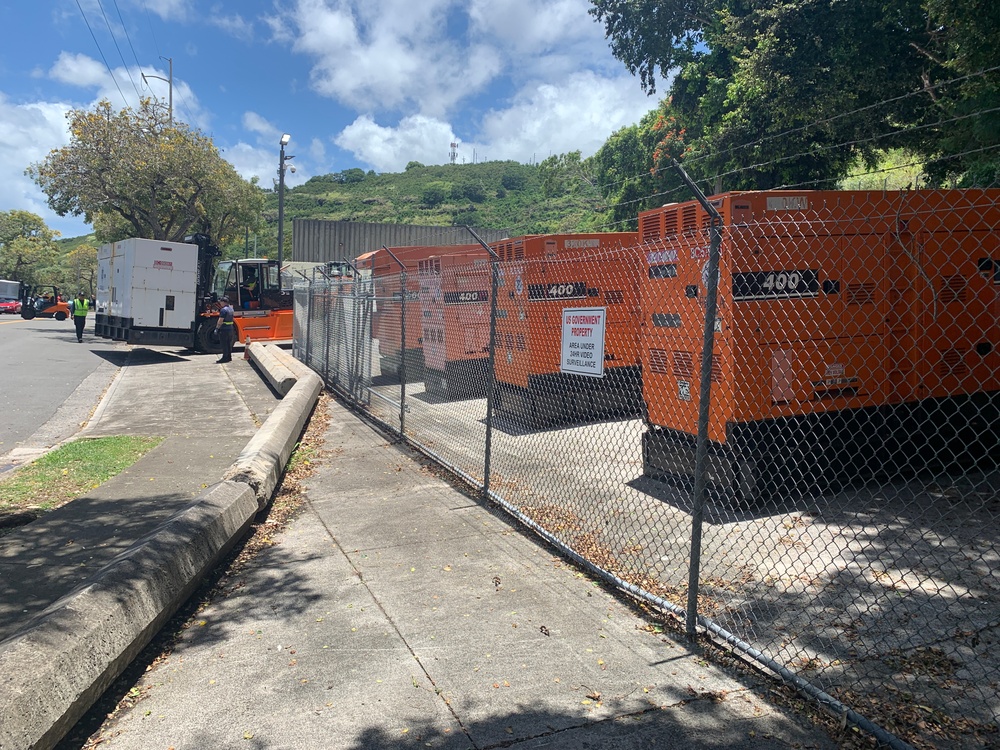 FEMA Staff Prepare Generators